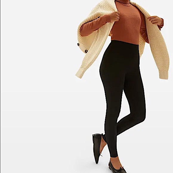 Everlane Pants - Everlane Black Preform Ankle Leggings Renew Size Small Activewear